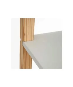 Wadiga Étagère Chambre Enfant 3 étages Blanc Et Bois - 60x30x76cm -Maisons du Monde boutique etagere chambre enfant 3 etages blanc et bois 60x30x76cm 3