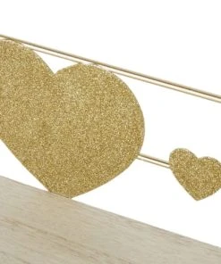 Maisons Du Monde Etagère Cœurs Beige Et Dorée -Maisons du Monde boutique etagere coeurs beige et doree 1000 13 28 226266 3