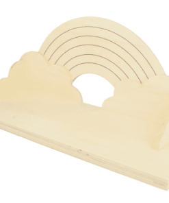 Artemio Étagère En Bois Enfant Arc-en-ciel L40cm -Maisons du Monde boutique etagere en bois enfant arc en ciel l40cm 2