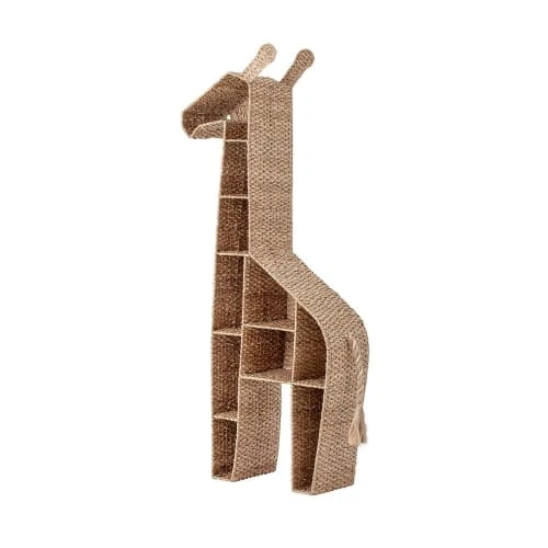 Maison Et Styles Etagère Girafe 46x25,5x148 Cm En Rotin Naturel 5 Maison Et Styles Etagère Girafe 46x25,5x148 Cm En Rotin Naturel - Image 3