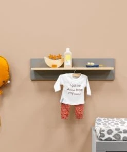 Bopita Étagère Gris Naturel Naturel -Maisons du Monde boutique etagere gris naturel naturel 5