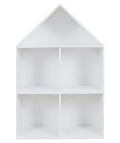 The Home Deco Kids Etagère Maison En Bois 4 Cases Paul -Maisons du Monde boutique etagere maison en bois 4 cases paul 2