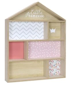 The Home Deco Light Etagère Maison En Bois Petite Princesse -Maisons du Monde boutique etagere maison en bois petite princesse 2