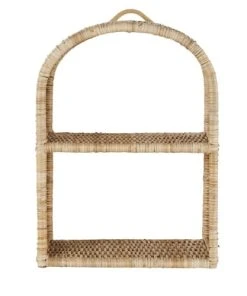Maisons Du Monde Etagère Murale Arche En Rotin Beige