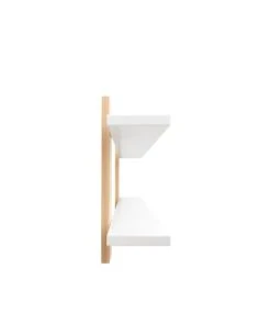 Bopita Étagère Murale Blanc Naturel -Maisons du Monde boutique etagere murale blanc naturel 2