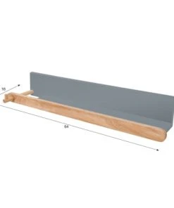 Bellamy Étagère Murale Gris 7 Bellamy Étagère Murale Gris -Maisons du Monde boutique etagere murale gris 2