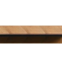 Bopita Etagère Murale Noir Naturel Naturel