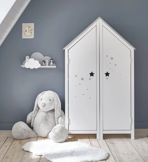 Maisons Du Monde Étagère Murale Nuage Blanche Et Grise 5 Maisons Du Monde Étagère Murale Nuage Blanche Et Grise - Image 3