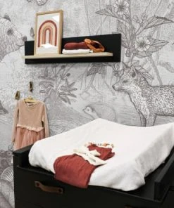 Bopita Étagère Noir Mat Naturel -Maisons du Monde boutique etagere noir mat naturel 4