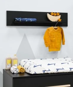 Bopita Étagère Noir Mat/naturel En Panneaux De Particules -Maisons du Monde boutique etagere noir mat naturel en panneaux de particules 3