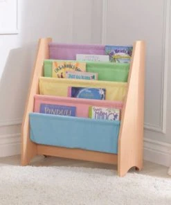 KidKraft Etagère Tissus Pastel Rangement Livres -Maisons du Monde boutique etagere tissus pastel rangement livres 3