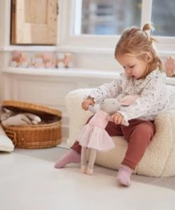 Jollein Fauteuil Bean Teddy Cream White Ecru (45 X 40 X 36 Cm) -Maisons du Monde boutique fauteuil bean teddy cream white ecru 45 x 40 x 36 cm 2