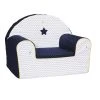 Sauthon Fauteuil Club 42x51cm En Coton Blanc -Maisons du Monde boutique fauteuil club 42x51cm en coton blanc