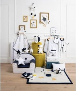 Sauthon Fauteuil Club 42x51cm En Coton Blanc -Maisons du Monde boutique fauteuil club 42x51cm en coton blanc 3