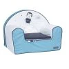 Sauthon Fauteuil Club 42x51cm En Coton Bleu