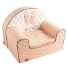 Sauthon Fauteuil Club En Coton Rose