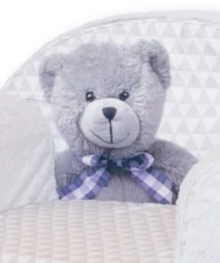 Home Maison Fauteuil Club Enfant Convertible Ourson GrisBlanc 42x55 -Maisons du Monde boutique fauteuil club enfant convertible ourson grisblanc 42x55 4