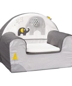 Sauthon Fauteuil Enfant 42x48cm En Coton Gris