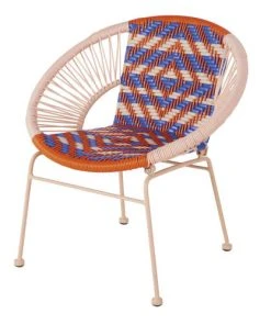 Maisons Du Monde Fauteuil Enfant En Métal Tricolore
