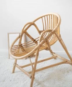 Saudara Collections Fauteuil Enfant, En Rotin Naturel -Maisons du Monde boutique fauteuil enfant en rotin naturel 2