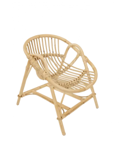 Saudara Collections Fauteuil Enfant, En Rotin Naturel