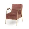 Amadeus Les Petits Fauteuil Enfant En Velours Rose -Maisons du Monde boutique fauteuil enfant en velours rose