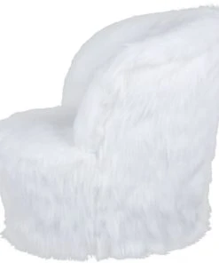 ReCollection Fauteuil Enfant Fourrure Blanc 47x47x45cm -Maisons du Monde boutique fauteuil enfant fourrure blanc 47x47x45cm 3