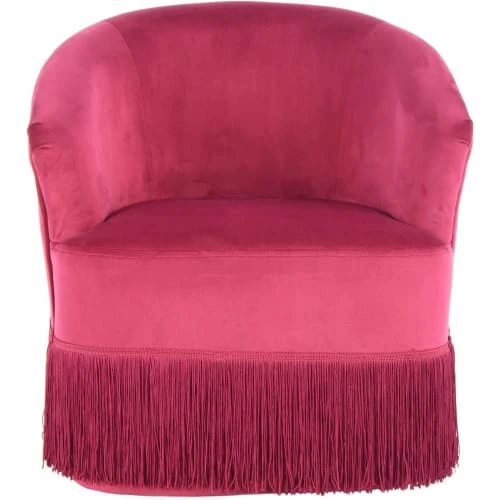 ReCollection Fauteuil Enfant Velours Rouge 42x48x50cm 5 ReCollection Fauteuil Enfant Velours Rouge 42x48x50cm - Image 3
