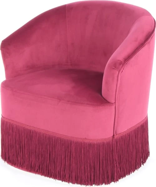 ReCollection Fauteuil Enfant Velours Rouge 42x48x50cm 3 ReCollection Fauteuil Enfant Velours Rouge 42x48x50cm