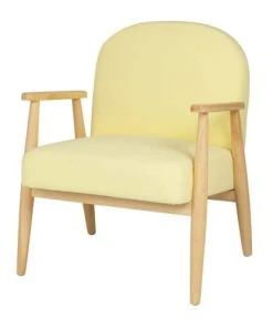 Maisons Du Monde Fauteuil Enfant Vintage Jaune Pastel