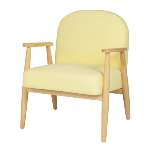 Maisons Du Monde Fauteuil Enfant Vintage Jaune Pastel 3 Maisons Du Monde Fauteuil Enfant Vintage Jaune Pastel