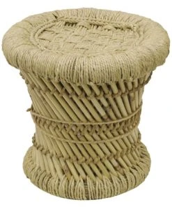 Aubry Gaspard Fauteuil Et Tabouret Pour Enfant En Roseau (lot De 2) -Maisons du Monde boutique fauteuil et tabouret pour enfant en roseau lot de 2 3