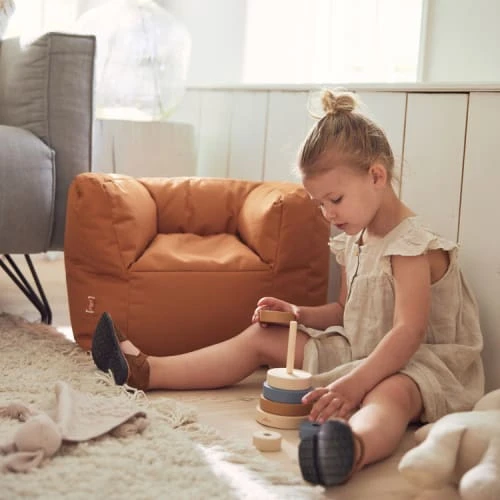 Jollein Fauteuil Imperméable Caramel 45 X 40 X 36 Cm 4 Jollein Fauteuil Imperméable Caramel 45 X 40 X 36 Cm - Image 2