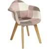 The Home Deco Kids Fauteuil Patchwork Pour Enfants Léonie Rose -Maisons du Monde boutique fauteuil patchwork pour enfants leonie rose