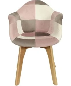 The Home Deco Kids Fauteuil Patchwork Pour Enfants Léonie Rose -Maisons du Monde boutique fauteuil patchwork pour enfants leonie rose 2
