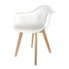 The Home Deco Factory Fauteuil Scandinave Enfant H.54 Cm Blanc -Maisons du Monde boutique fauteuil scandinave enfant h 54 cm blanc