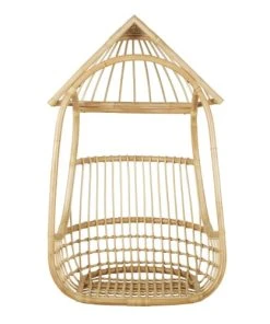 Maisons Du Monde Fauteuil Suspendu Enfant En Rotin Et Métal Beige