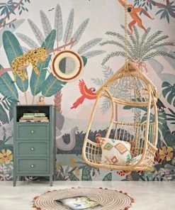 Maisons Du Monde Fauteuil Suspendu Enfant En Rotin Et Métal Beige -Maisons du Monde boutique fauteuil suspendu enfant en rotin et metal beige 1000 1 23 225523 3