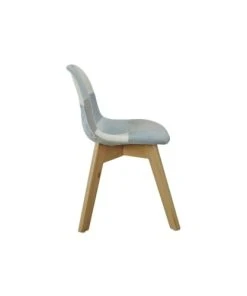 Altobuy Lot De 2 Chaises Enfant Bleues Motif Patchwork -Maisons du Monde boutique lot de 2 chaises enfant bleues motif patchwork 3