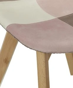 Altobuy Lot De 2 Chaises Enfant Roses Motif Patchwork -Maisons du Monde boutique lot de 2 chaises enfant roses motif patchwork 5