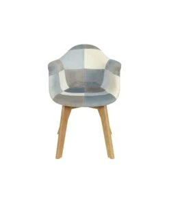 Altobuy Lot De 2 Fauteuils Enfant Bleus Motif Patchwork -Maisons du Monde boutique lot de 2 fauteuils enfant bleus motif patchwork 2