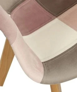 Altobuy Lot De 2 Fauteuils Enfant Roses Motif Patchwork -Maisons du Monde boutique lot de 2 fauteuils enfant roses motif patchwork 5