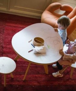 Drawin’table Lot De 2 Tabourets En Bois De Bouleau -Maisons du Monde boutique lot de 2 tabourets en bois de bouleau 3