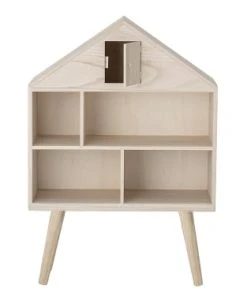 Bloomingville Maison De Poupée En Bois Clair -Maisons du Monde boutique maison de poupee en bois clair 2