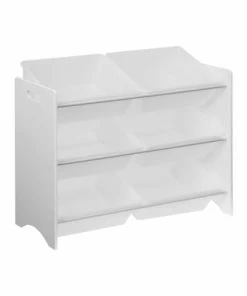 Alice's Garden Meuble De Rangement Blanc Pour Enfant Avec 6 Casiers