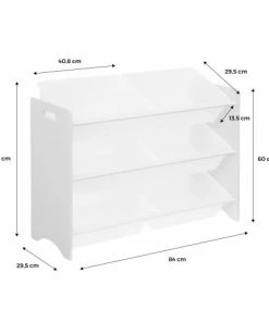 Alice's Garden Meuble De Rangement Blanc Pour Enfant Avec 6 Casiers -Maisons du Monde boutique meuble de rangement blanc pour enfant avec 6 casiers 5