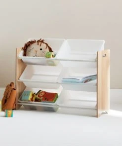 Alice's Garden Meuble De Rangement Bois Pour Enfant Avec 6 Casiers -Maisons du Monde boutique meuble de rangement bois pour enfant avec 6 casiers 2