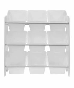 Alice's Garden Meuble Rangement Jouet Blanc 9 Casiers 10 Alice's Garden Meuble Rangement Jouet Blanc 9 Casiers -Maisons du Monde boutique meuble rangement jouet blanc 9 casiers 2