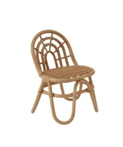OYOY Living Design Mini Chaise Marron 100% Rotin H52xL33,5x28cm