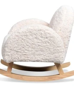 Mathi Design Mini Fauteuil à Bascule Blanc -Maisons du Monde boutique mini fauteuil a bascule blanc 1